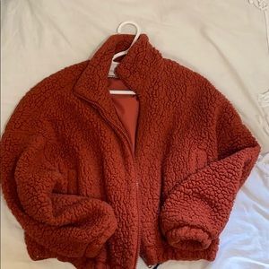 Urban Outfitters fuzzy coat